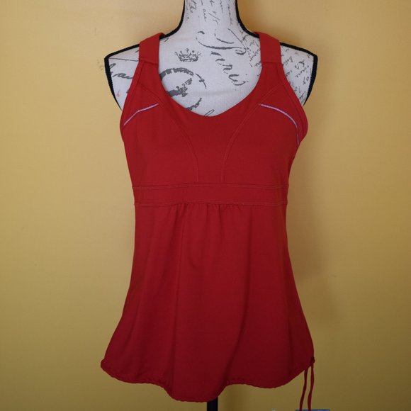 Athleta Red Top L - Picture 1 of 3